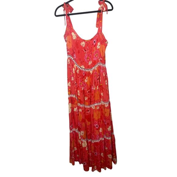 Anthropologie Z&L Floral Cover Up Dress Sz. M - Picture 1 of 6